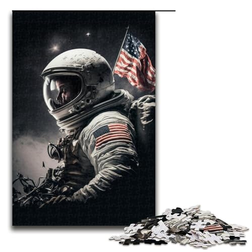 Puzzle für Erwachsene Astronauten-Puzzles für Erwachsene, 1000 Teile, Holzpuzzle, 50 x 75 cm Puzzle für Erwachsene Astronauten-Puzzles für Erwachsene, 1000 Teile, Holzpuzzle, 50 x 75 cm von WGLINGX
