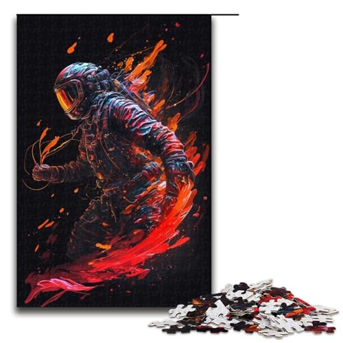 Puzzle für Erwachsene Astronauten-Puzzles für Erwachsene, 1000 Teile, Holzpuzzle, 50 x 75 cm Puzzle für Erwachsene Astronauten-Puzzles für Erwachsene, 1000 Teile, Holzpuzzle, 50 x 75 cm von WGLINGX