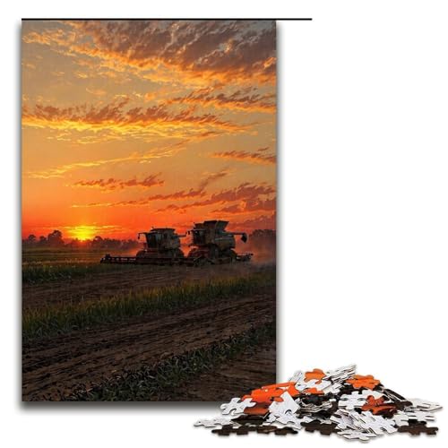 Puzzle für Erwachsene im japanischen Stil, 1000 Holzpuzzles (Größe 50 x 75 cm) von WGLINGX