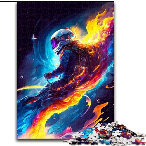Puzzle für Erwachsene mit 1000 Teilen, Astro-Skating-Puzzle, 1000 Teile, anspruchsvolles Denkspiel für Teenager, perfekt als Heimdekoration oder Geschenk, Größe 26x38cm Puzzle für Erwachsene mit 1000 Teilen, Astro-Skating-Puzzle, 1000 Teile, anspruchsvolles Denkspiel für Teenager, perfekt als Heimdekoration oder Geschenk, Größe 26x38cm von WGLINGX