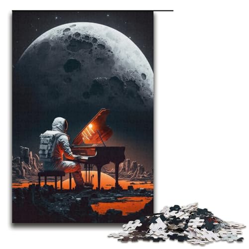Puzzle für Erwachsene mit 1000 Teilen, Astronauten-Puzzle, Denkspiel, anspruchsvoll, Aber unterhaltsam und humorvoll, 38 x 26 cm Puzzle für Erwachsene mit 1000 Teilen, Astronauten-Puzzle, Denkspiel, anspruchsvoll, Aber unterhaltsam und humorvoll, 38 x 26 cm von WGLINGX