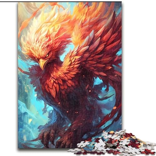 Puzzle für Erwachsene mit 1000 Teilen, Blumen-Phönix-Puzzle, 1000 Teile, anspruchsvolles Denkspiel für Teenager, perfekt als Heimdekoration oder Geschenk, Größe 26x38cm Puzzle für Erwachsene mit 1000 Teilen, Blumen-Phönix-Puzzle, 1000 Teile, anspruchsvolles Denkspiel für Teenager, perfekt als Heimdekoration oder Geschenk, Größe 26x38cm von WGLINGX