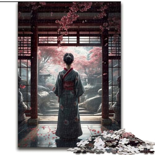 Puzzle für Erwachsene mit 1000 Teilen, Geisha in Kominka, 1000 Teile, anspruchsvolles Denkspiel für Teenager, perfekt als Heimdekoration oder Geschenk, Größe 26x38cm Puzzle für Erwachsene mit 1000 Teilen, Geisha in Kominka, 1000 Teile, anspruchsvolles Denkspiel für Teenager, perfekt als Heimdekoration oder Geschenk, Größe 26x38cm von WGLINGX