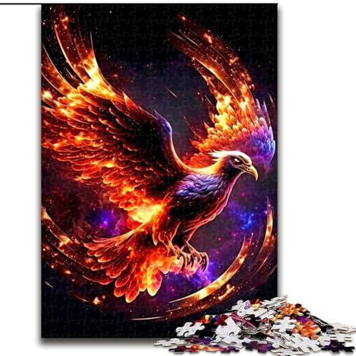 Puzzle für Erwachsene mit 1000 Teilen, Phoenix-Puzzle mit 1000 Teilen, anspruchsvolles Denkspiel für Teenager, perfekt als Heimdekoration oder Geschenk, Größe 26x38cm Puzzle für Erwachsene mit 1000 Teilen, Phoenix-Puzzle mit 1000 Teilen, anspruchsvolles Denkspiel für Teenager, perfekt als Heimdekoration oder Geschenk, Größe 26x38cm von WGLINGX
