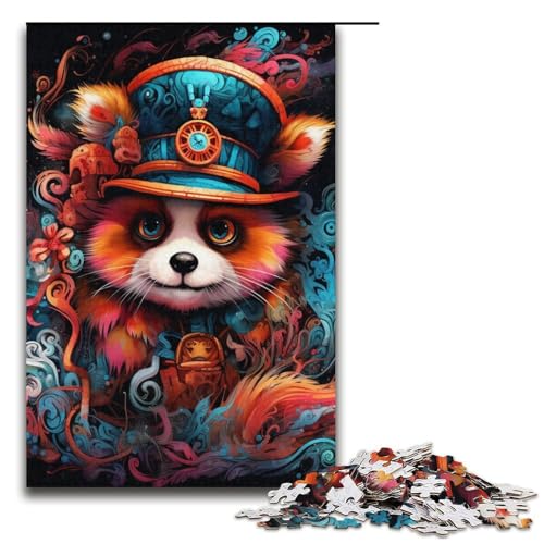 Puzzle für Erwachsene mit 1000 Teilen, Piratenkapitän, Panda-Puzzle, Kunstwerk, perfekte Dekoration, geeignet für und Teenager ab 14 Jahren, 14,96 x 10,24 Zoll Puzzle für Erwachsene mit 1000 Teilen, Piratenkapitän, Panda-Puzzle, Kunstwerk, perfekte Dekoration, geeignet für und Teenager ab 14 Jahren, 14,96 x 10,24 Zoll von WGLINGX