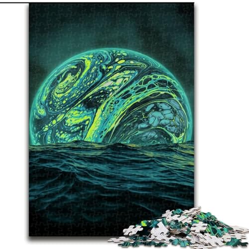 Puzzle für Erwachsene mit 1000 Teilen, Traumlandschaft, 1000 Teile, anspruchsvolles Denkspiel für Teenager, perfekt als Heimdekoration oder Geschenk, Größe 50x75cm von WGLINGX