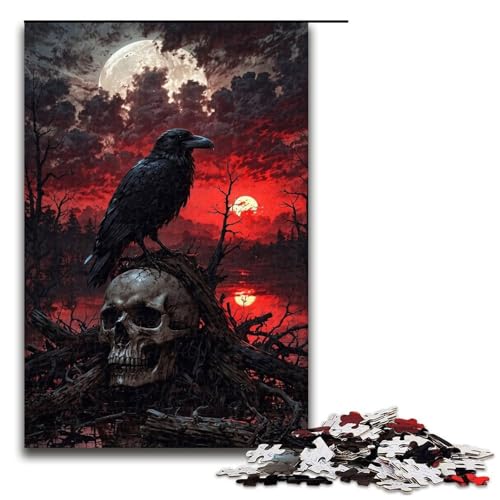 Puzzle für Erwachsene und Jugendliche im japanischen Stil, 1000-teiliges Puzzle für Erwachsene und Familien, tolles Geschenk für Erwachsene (Größe 50 x 75 cm) von WGLINGX