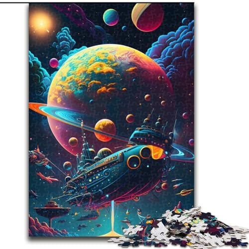 Puzzle mit 1000 Teilen, Galactic Psychedelia, Puzzle für Erwachsene, Familienspaß, Basteln, perfekt für Geburtstage, Feiertage, Größe 26x38cm Puzzle mit 1000 Teilen, Galactic Psychedelia, Puzzle für Erwachsene, Familienspaß, Basteln, perfekt für Geburtstage, Feiertage, Größe 26x38cm von WGLINGX