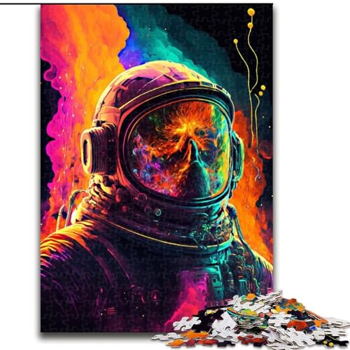 Puzzle mit 1000 Teilen für Erwachsene, AstroNautical Adventure, 1000-teiliges Puzzle-Geschenk, ideal als Dekoration für Zuhause und das Büro, Geburtstag, Größe 26x38cm Puzzle mit 1000 Teilen für Erwachsene, AstroNautical Adventure, 1000-teiliges Puzzle-Geschenk, ideal als Dekoration für Zuhause und das Büro, Geburtstag, Größe 26x38cm von WGLINGX
