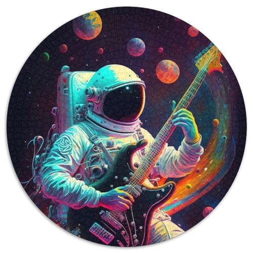 Puzzle mit 1000 Teilen für Erwachsene, Astronauten-Puzzle, Spielzeug, Geschenk, pädagogisches, intellektuelles, entspannendes Familienspiel (67,5x67,5cm) von WGLINGX