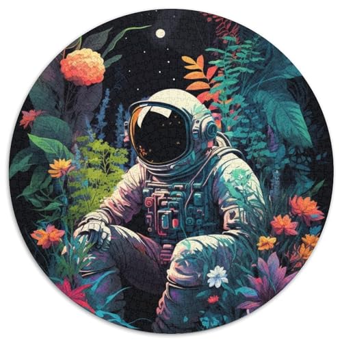 Puzzle mit 1000 Teilen für Erwachsene, Astronauten-Puzzle, Spielzeug, Geschenk, pädagogisches, intellektuelles, entspannendes Familienspiel (67,5x67,5cm) von WGLINGX