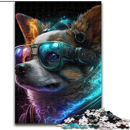 Puzzle mit 1000 Teilen für Erwachsene, Corgi-Hund, 1000 Teile, Puzzle-Geschenke, ideal für die Dekoration zu Hause und im Büro, Geburtstag, Größe 26x38cm Puzzle mit 1000 Teilen für Erwachsene, Corgi-Hund, 1000 Teile, Puzzle-Geschenke, ideal für die Dekoration zu Hause und im Büro, Geburtstag, Größe 26x38cm von WGLINGX