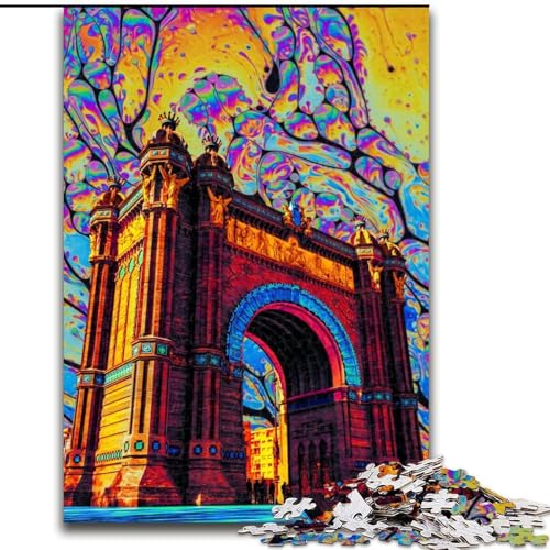 Puzzle mit 1000 Teilen für Erwachsene, Everlasting Spring, Puzzle mit 1000 Teilen für Erwachsene, einzigartige DIY-Heimdekorations-Geschenkidee (Größe 26x38cm) von WGLINGX