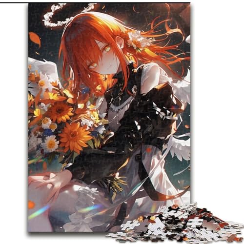Puzzle mit 1000 Teilen für Erwachsene, Japanisches Anime-Mädchen-Puzzle, 1000 Teile für Jugendliche ab 14 Jahren, Heimdekoration (Größe 50x75cm) von WGLINGX
