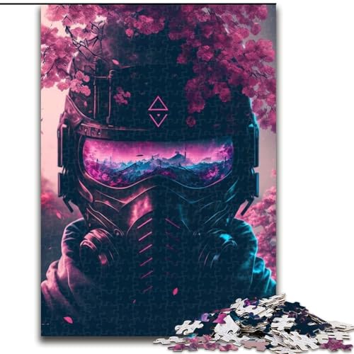 Puzzle mit 1000 Teilen für Erwachsene, Ninja-Puzzle, Denkspiel für Teenager, Familienspieleabend (Größe 26x38cm) von WGLINGX