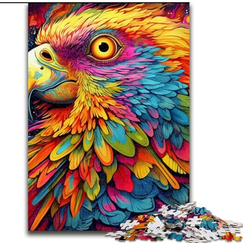 Puzzle mit 1000 Teilen für Erwachsene, Papageien-Puzzle, Denkspiel für Teenager, Spieleabend mit der Familie (Größe 26x38cm) von WGLINGX