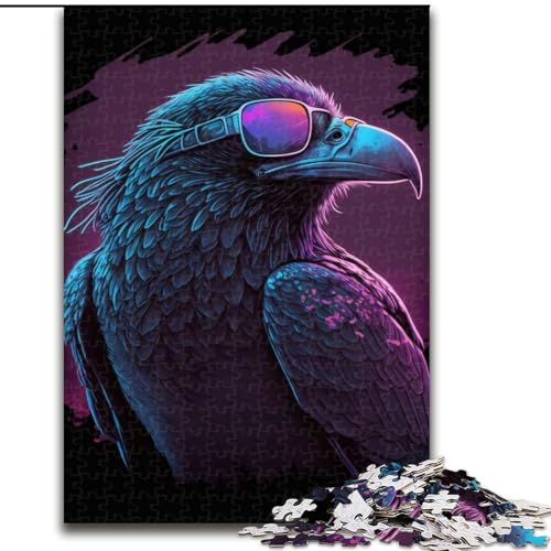 Puzzle mit 1000 Teilen für Erwachsene, Ravenwave Puzzle für Erwachsene, 1000 Teile, unmögliche Lernspiele und Geschenke für die Heimdekoration (Größe 50x75cm) von WGLINGX