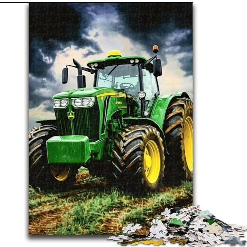 Puzzle mit 1000 Teilen für Erwachsene, Traktor-Puzzle mit 1000 Teilen, Heimdekoration, Familienspaß, ab 14 Jahren (Größe 26x38cm) von WGLINGX