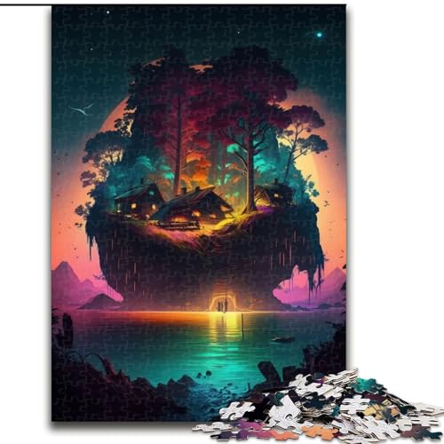 Puzzle mit 1000 Teilen für Erwachsene,wunderschöne kleine Insel,Puzzle mit 1000 Teilen für Erwachsene,anspruchsvolles Denkspiel für Teenager,Familienspaß,DIY-Geschenk zur Heimdekoration (26x38cm) Puzzle mit 1000 Teilen für Erwachsene,wunderschöne kleine Insel,Puzzle mit 1000 Teilen für Erwachsene,anspruchsvolles Denkspiel für Teenager,Familienspaß,DIY-Geschenk zur Heimdekoration (26x38cm) von WGLINGX