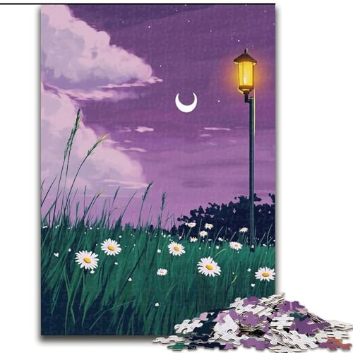 Puzzle mit 1000 Teilen für Erwachsene im japanischen Stil, geeignet für Geburtstage, Halloween, Thanksgiving, Ostern (Größe 26x38cm) von WGLINGX