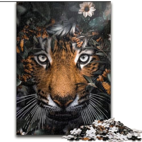 Puzzle mit 1000 Teilen für Erwachsene. „The Tigers Garden“ Puzzle für Erwachsene. 1000 Teile, anspruchsvolles Denkspiel für Teenager, perfekt als Heimdekoration oder Geschenk. Größe 26x38cm Puzzle mit 1000 Teilen für Erwachsene. „The Tigers Garden“ Puzzle für Erwachsene. 1000 Teile, anspruchsvolles Denkspiel für Teenager, perfekt als Heimdekoration oder Geschenk. Größe 26x38cm von WGLINGX