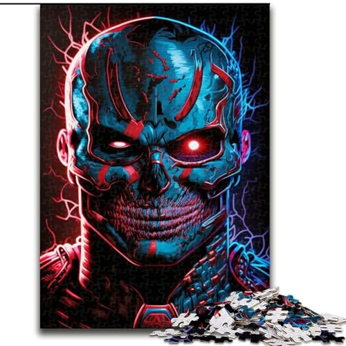 Puzzle mit 1000 Teilen für Erwachsene. Superhelden-Skelett-Puzzle mit 1000 Teilen für Erwachsene. Spannende Aktivität für den Spieleabend mit der Familie (Größe 26x38cm). von WGLINGX