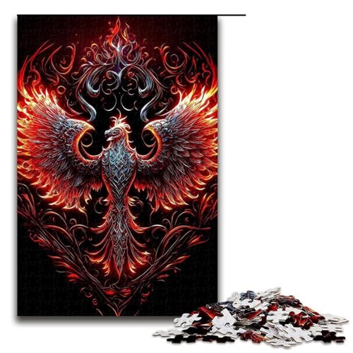 Puzzles 1000 Teile Phoenix Puzzle Erwachsene Holzpuzzle Familienspaß Spielzeug 19,69x29,53 Zoll Puzzles 1000 Teile Phoenix Puzzle Erwachsene Holzpuzzle Familienspaß Spielzeug 19,69x29,53 Zoll von WGLINGX