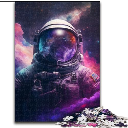 Puzzles 1000 Teile für Erwachsene Astronautenpuzzles für Erwachsene Geeignet für Geburtstage, Halloween, Thanksgiving, Ostern (Größe 50x75cm) von WGLINGX