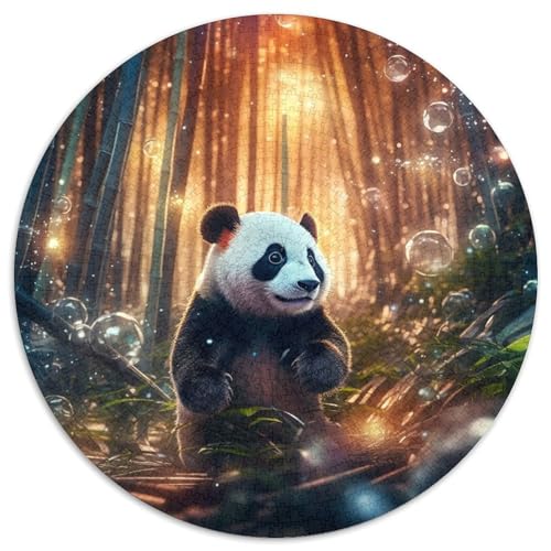 Puzzles für 1000 Teile, Galaxy Panda-Puzzles für Erwachsene, Familienaktivität, einzigartiges Geschenk für Feiertage und Geburtstage (67,5 x 67,5 cm) von WGLINGX
