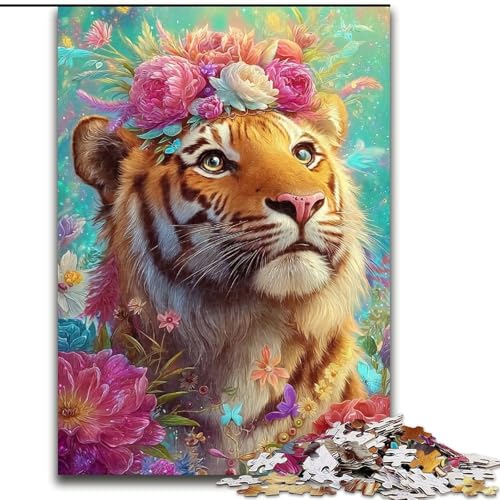 Puzzles für 1000 Teile, Halloween-Astronauten-Puzzles für 1000 Teile, interaktives Familienspiel, Denksportgeschenk, Lernspielzeug (Größe 50x75cm) von WGLINGX