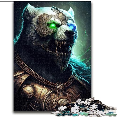 Puzzles für 1000 Teile, Necro Zombies, 1000-teiliges Puzzle, interaktives Familienspiel, Heimdekoration zum Selbermachen, herausforderndes Denkspiel als Geschenk (Größe 50x75cm) von WGLINGX