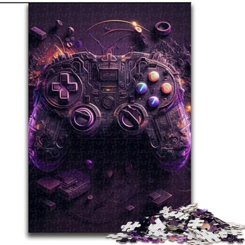 Puzzles für Erwachsene, 1000 Neon-Spiel, schwierige Puzzles für Erwachsene, anspruchsvolles DIY-Denkspiel für Teenager (Größe 26x38cm) von WGLINGX