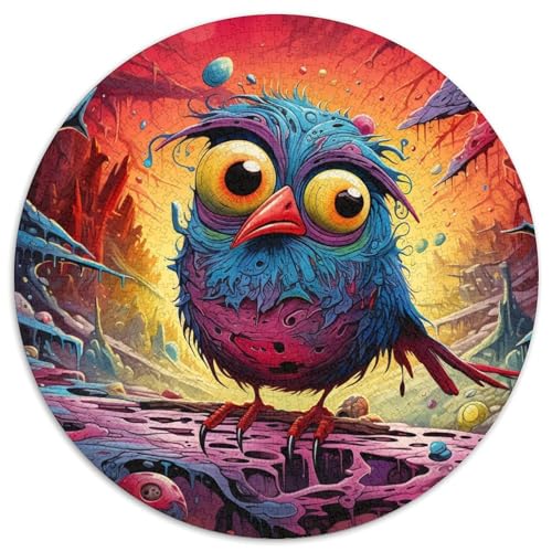 Runde Puzzles aus Karton mit Farbvögeln, 1000 Teile, für Erwachsene, anspruchsvolles Denkspiel für Teenager, unterhaltsames interaktives Spiel für die ganze Familie 67,5 x 67,5 cm Runde Puzzles aus Karton mit Farbvögeln, 1000 Teile, für Erwachsene, anspruchsvolles Denkspiel für Teenager, unterhaltsames interaktives Spiel für die ganze Familie 67,5 x 67,5 cm von WGLINGX