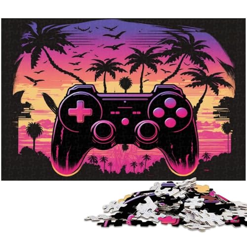 Spielpuzzle 1000 Teile für Erwachsene, geeignet für Paare und Teenager ab 14 Jahren (Größe 38 x 26 cm) von WGLINGX