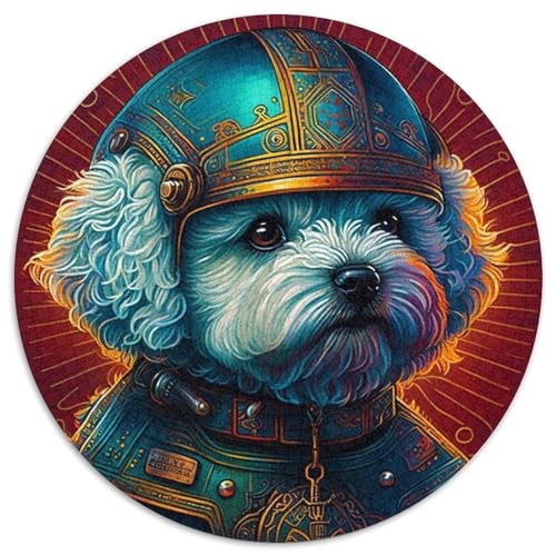 Steampunk-Bichon-Frise-Papierpuzzle für Erwachsene, 1000-teiliges Denkspiel für Teenager, 67,5 x 67,5 cm Steampunk-Bichon-Frise-Papierpuzzle für Erwachsene, 1000-teiliges Denkspiel für Teenager, 67,5 x 67,5 cm von WGLINGX