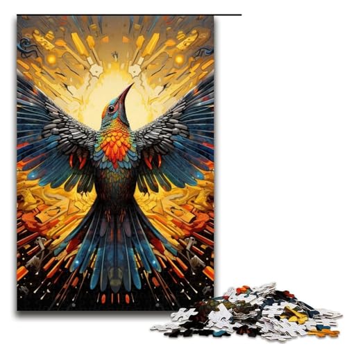 Tier-Specht-Puzzle, 1000 Teile, für Erwachsene. EIN Kunstwerk für Teenager ab 14 Jahren, 75 x 50 cm von WGLINGX