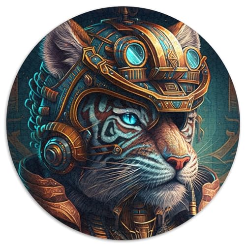 Tiger-Krieger-Puzzle aus Papier, 1000 Teile, anspruchsvolles Denkspiel für Teenager, Spaß für die ganze Familie, DIY-Geschenk zur Heimdekoration 67,5 x 67,5 cm Tiger-Krieger-Puzzle aus Papier, 1000 Teile, anspruchsvolles Denkspiel für Teenager, Spaß für die ganze Familie, DIY-Geschenk zur Heimdekoration 67,5 x 67,5 cm von WGLINGX