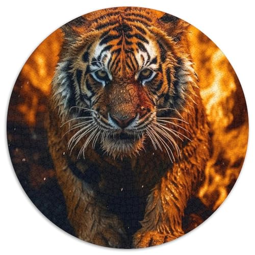 Tiger-Papierpuzzle, 1000 Teile, Familie und Freunde, geeignet für Kinder ab 14 Jahren 67,5 x 67,5 cm Tiger-Papierpuzzle, 1000 Teile, Familie und Freunde, geeignet für Kinder ab 14 Jahren 67,5 x 67,5 cm von WGLINGX