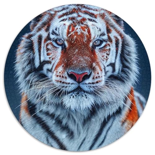 Tiger-Puzzle für Erwachsene, 1000 Teile, Puzzle zur Heimdekoration, ideales Weihnachts- und Neujahrsgeschenk für Teenager 67,5 x 67,5 cm Tiger-Puzzle für Erwachsene, 1000 Teile, Puzzle zur Heimdekoration, ideales Weihnachts- und Neujahrsgeschenk für Teenager 67,5 x 67,5 cm von WGLINGX