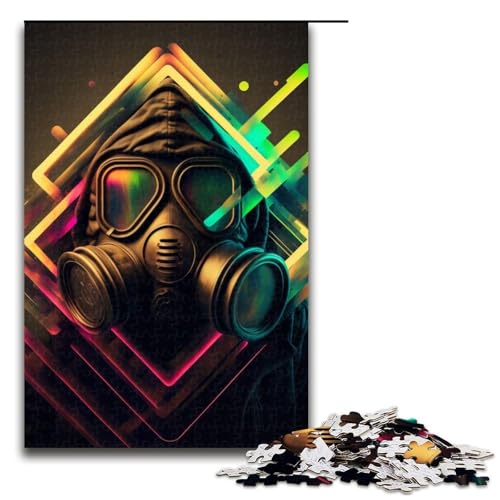 für Erwachsene, 1000-teiliges Puzzle, Geschenke zur Virusverbreitung, Puzzles für Erwachsene und Teenager, Holzpuzzle, tolles Geschenk (Größe 50 x 75 cm) von WGLINGX
