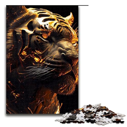 für Erwachsene 1000 Teile Puzzle Tiger Puzzle für Erwachsene Holzpuzzle Familiendekoration 19,69x29,53 Zoll für Erwachsene 1000 Teile Puzzle Tiger Puzzle für Erwachsene Holzpuzzle Familiendekoration 19,69x29,53 Zoll von WGLINGX