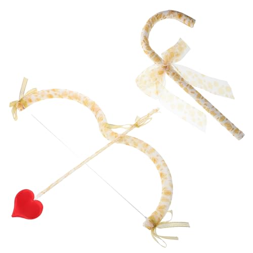 WHAMVOX Amor-kostüm Bogen-Set -Requisiten Für Damen Verkleidung Valentinstags-Accessoire Cosplay-Party Romantische Dekorationen von WHAMVOX
