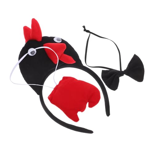 WHAMVOX 3d-hühner-stirnband Mit Fliege Und Für Osterfeiern Geburtstagsparty-zubehör Für Erwachsene Jungen Und Mädchen WHAMVOX 3d-hühner-stirnband Mit Fliege Und Für Osterfeiern Geburtstagsparty-zubehör Für Erwachsene Jungen Und Mädchen von WHAMVOX