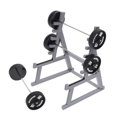 WHAMVOX 1 Set Miniatur Puppenhaus Gym Möbel Squat Rack Stifthalter mit Langhantel Display Ständer Lustige Schreibtisch Dekor für Büro und Zuhause Fitness Zubehör für Enthusiasten WHAMVOX 1 Set Miniatur Puppenhaus Gym Möbel Squat Rack Stifthalter mit Langhantel Display Ständer Lustige Schreibtisch Dekor für Büro und Zuhause Fitness Zubehör für Enthusiasten von WHAMVOX