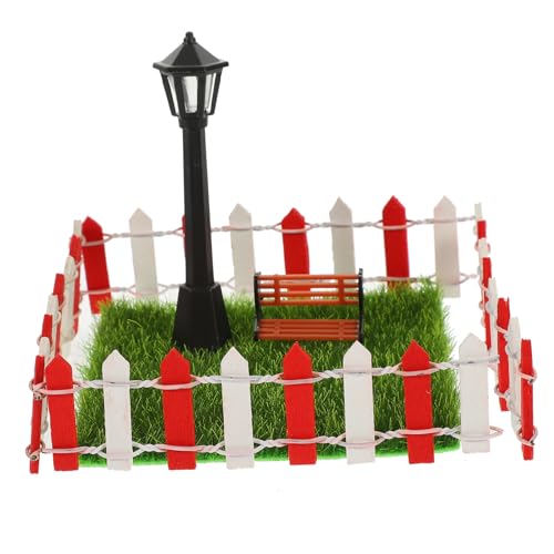 WHAMVOX Miniatur-gartendekor-Set Straßenlaterne Und Bank Zubehör Für Puppenhaus Und Foto-Requisite Zufällige Farbe WHAMVOX Miniatur-gartendekor-Set Straßenlaterne Und Bank Zubehör Für Puppenhaus Und Foto-Requisite Zufällige Farbe von WHAMVOX
