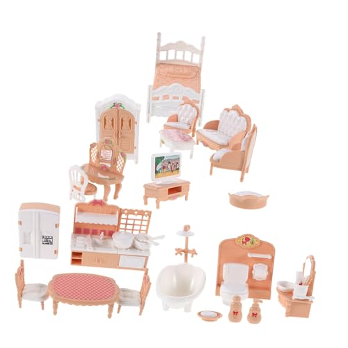 WHAMVOX 1 Set Puppenhaus-möbelset, Kleines Puppenhaus, Miniatur-rollenspielspielzeug, Küchen- Und Badezimmerspielzeug, Miniatur-puppenhauszubehör Für Kreative Rollenspiele WHAMVOX 1 Set Puppenhaus-möbelset, Kleines Puppenhaus, Miniatur-rollenspielspielzeug, Küchen- Und Badezimmerspielzeug, Miniatur-puppenhauszubehör Für Kreative Rollenspiele von WHAMVOX