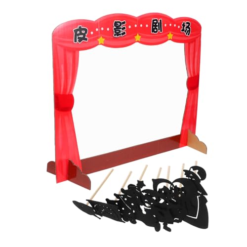 WHAMVOX Bastelset Für Kleinkinder Kunsthandwerk Für Kinder Spielzeug Puppentheater-Requisiten Für Kreative Puppenspiele Schattenshows Für Die Familie von WHAMVOX