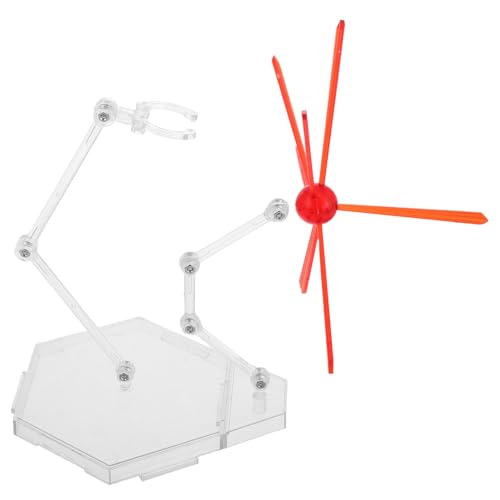 WHAMVOX 1 Set Vielseitiger Präsentationsständer Für Actionfiguren Ständer Für Figuren Aus Kunststoff Stabiler Präsentationshalter Aus Kunststoff Mit Effekt Präsentationsständer Für Den von WHAMVOX