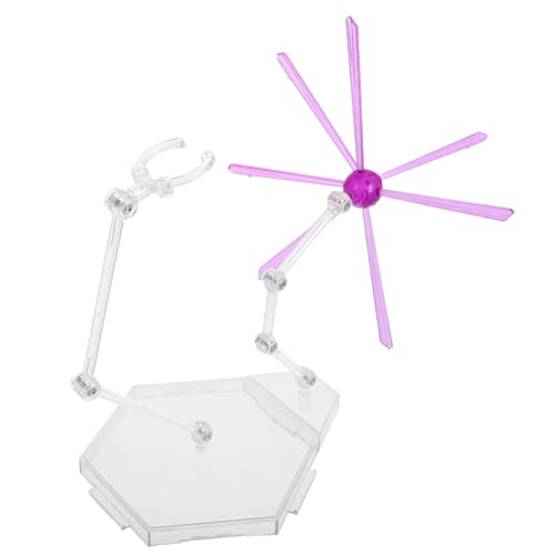WHAMVOX 1 Set Vielseitiger Präsentationsständer Für Actionfiguren Ständer Für Figuren Aus Kunststoff Stabiler Präsentationshalter Aus Kunststoff Mit Effekt Präsentationsständer Für Den von WHAMVOX