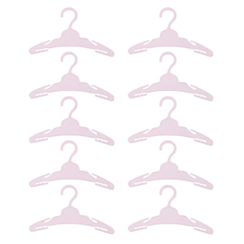 WHAMVOX 10 Stück Teiliges Mini Puppenkleiderbügel aus Kunststoff Praktische Kleiderstange für Puppenoutfits zur Aufbewahrung von Puppenkleidung Be WHAMVOX 10 Stück Teiliges Mini Puppenkleiderbügel aus Kunststoff Praktische Kleiderstange für Puppenoutfits zur Aufbewahrung von Puppenkleidung Be von WHAMVOX